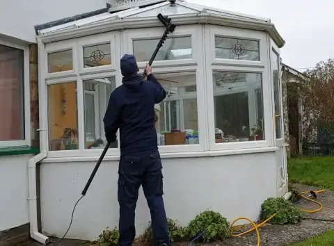 Exterior conservatory PVC washdown thumbnail