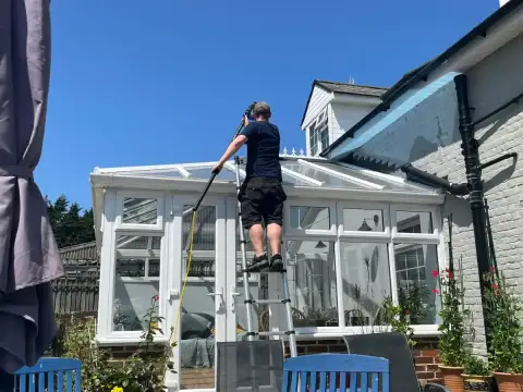 Conservatory roof cleaning thumbnail