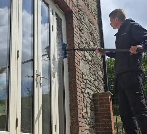 Skylight and patio door cleaning