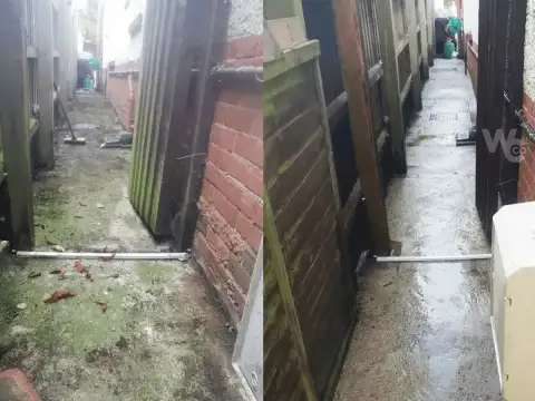 Before and after pressure washing thumbnail