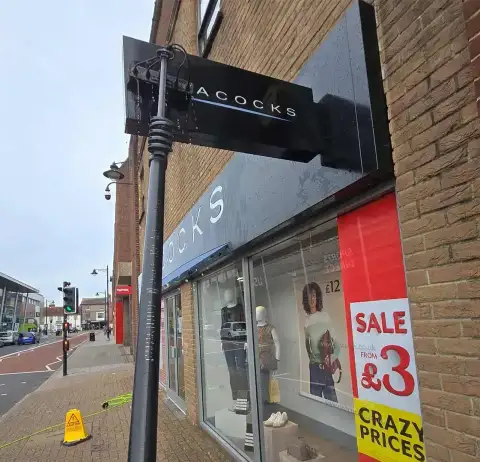 High street shopfront window cleaning in Newport thumbnail